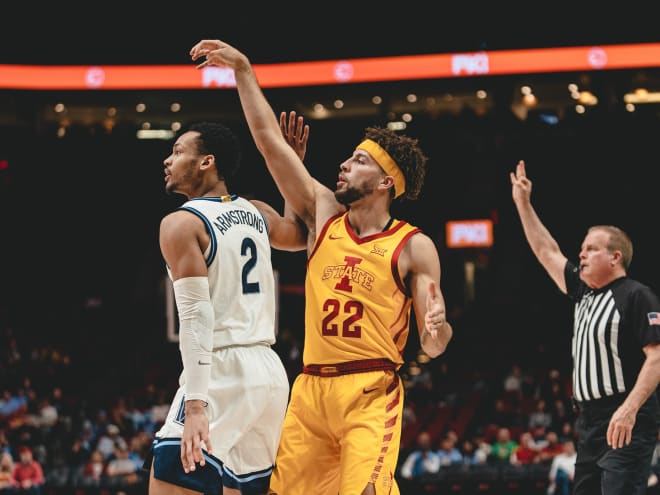 Gabe Kalscheur scored a team-high 23 points to lead Iowa State past Villanova in Portland, Oregon.