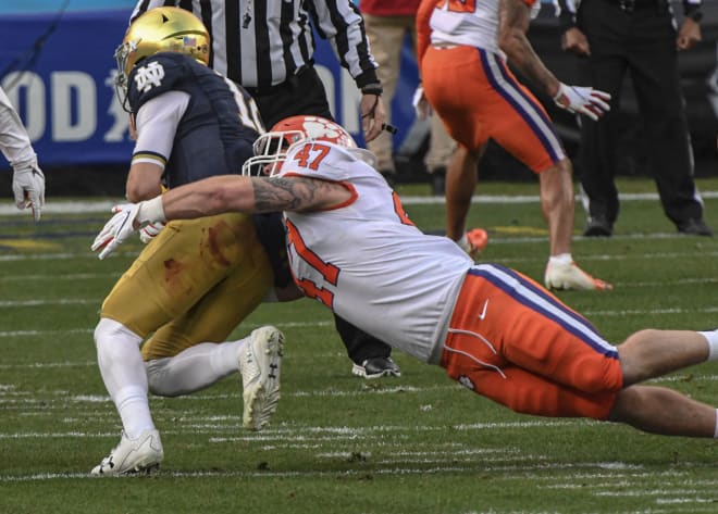 Notre Dame lost to Clemson 34-10 in the ACC Championship.