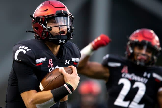 Desond Ridder accounted for five total touchdowns last week against SMU. (Albert Cesare / The Enquirer-USA TODAY NETWORK)