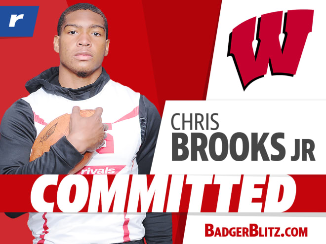 Chris Brooks Jr. announced his commitment to Wisconsin on Tuesday. 