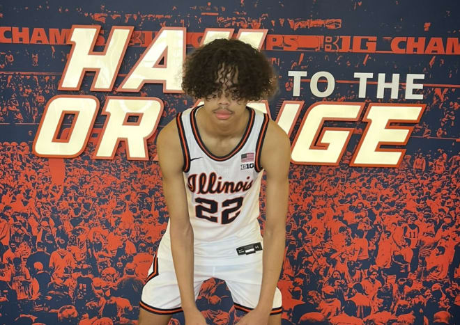 2026 shooting guard Steven Reynolds visited Illinois earlier this month.  