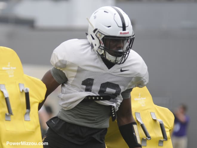 Joshuah Bledsoe was playing with Missouri's first-team defense during Thursday's practice.