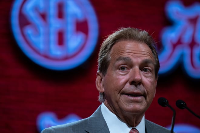 Nick Saban. Photo | Denny Simmons / The Tennessean / USA TODAY NETWORK