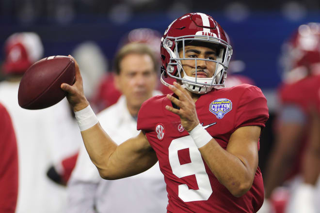 Alabama Crimson Tide quarterback Bryce Young. Photo | Getty Images