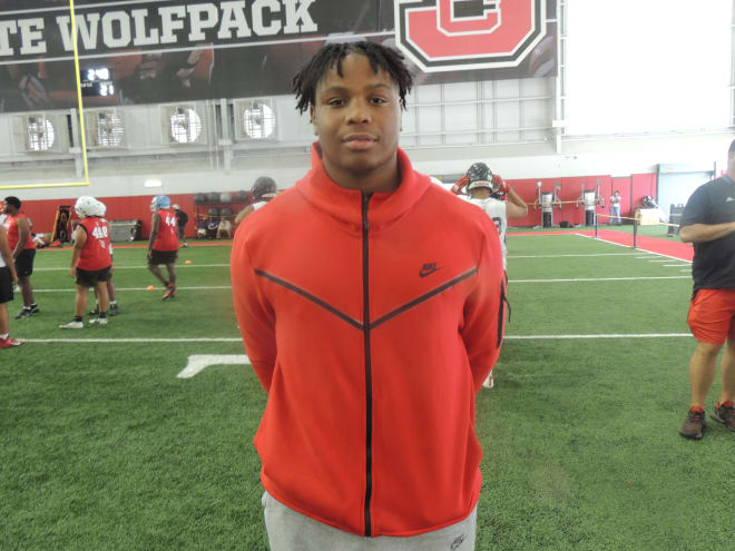 Kennesaw (Ga.) North Cobb High senior offensive lineman Robert Grigsby officially visited NC State this past weekend.