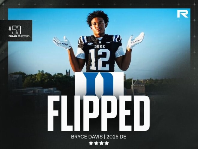 Duke flips four-star DE Bryce Davis away from Clemson - Rivals ...