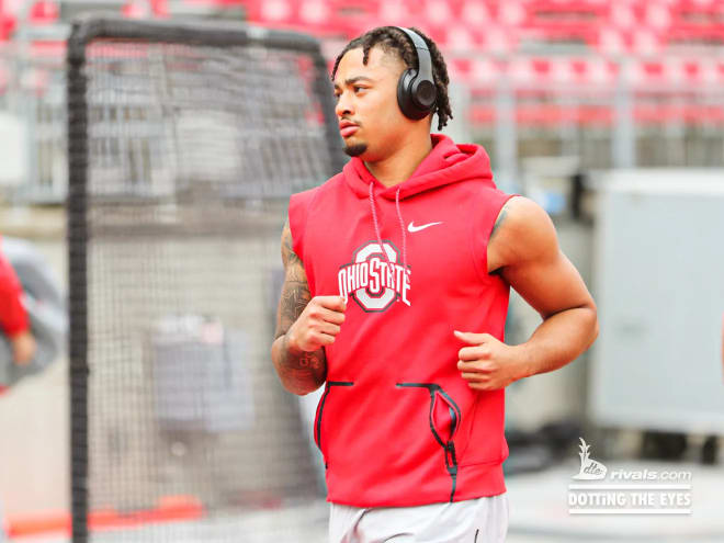 Ohio State expects receiver Jaxon Smith-Njigba to be back in the fold this season. (Birm/DTE)