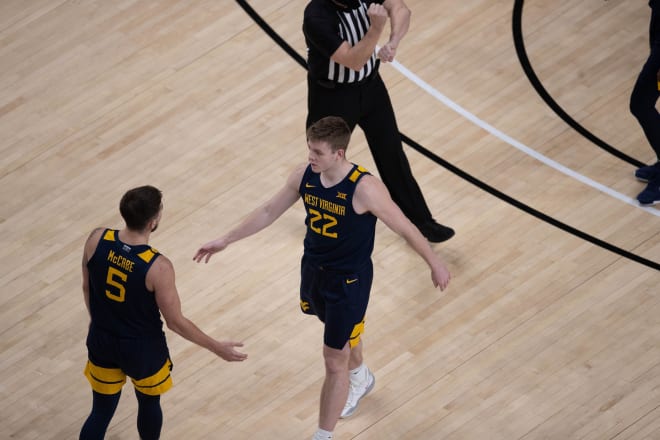 McNeil and McCabe stepped up for the West Virginia Mountaineers basketball team.