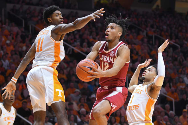 Dazon Ingram started 83 games during his Alabama career, averaging 9.4 points, 5.0 rebounds and 3.0 assists.