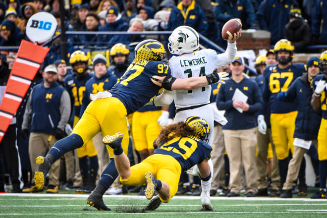 Michigan defensive end Aidan Hutchinson (Getty Images)