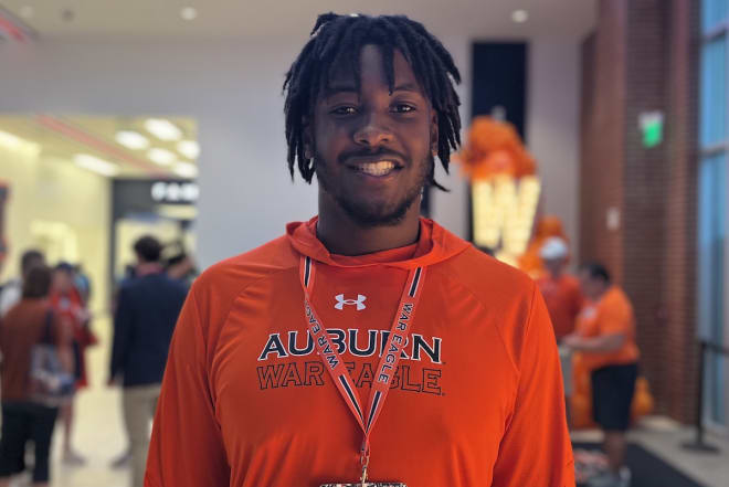 LJ McCray visited Auburn Saturday.