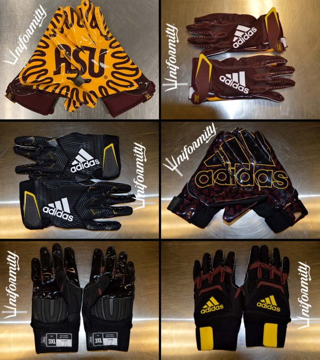 Asu store football gloves