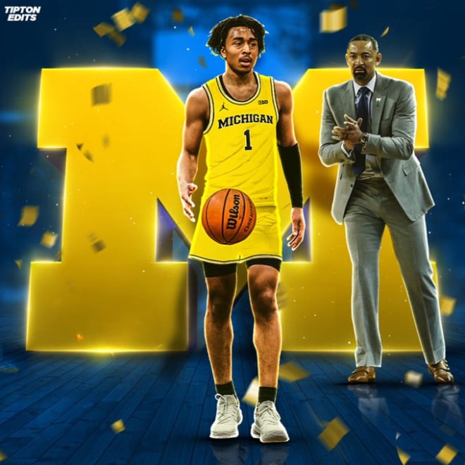 Michigan Wolverines basketball landed four-star point guard Frankie Collins last night. 