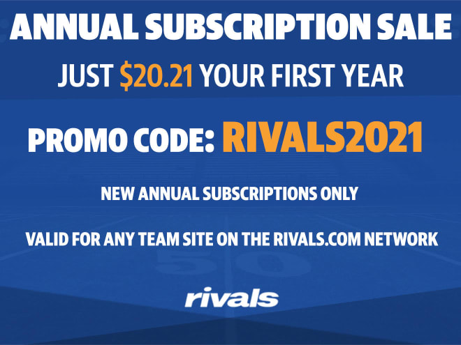 Get an annual subscription to TMBR for only $20.21! Use promo code 'RIVALS2021' (Rivals.com)