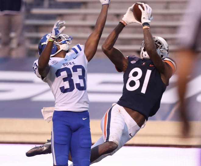 Lavel Davis' arrival on the scene changed UVa's trajectory at wide receiver.