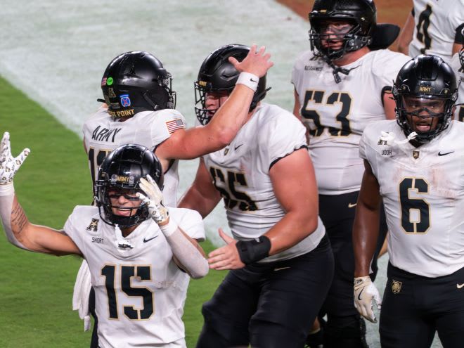 Army Touchdown Celebration ... one of many against the Temple Owls!