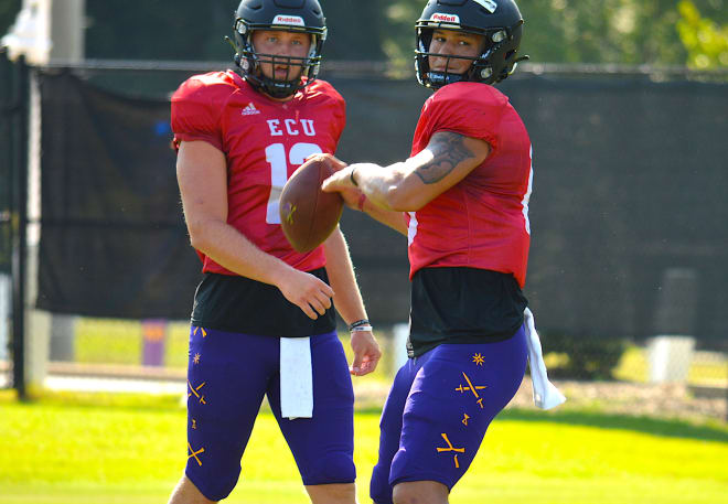 Mason Garcia was named East Carolina's backup quarterback for game one on Tuesday.