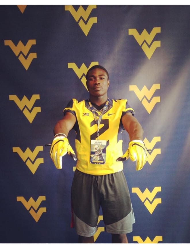 Kpogba is the second commitment for WVU in the 2019 clas. 