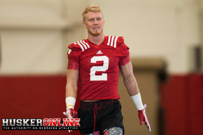 Sophomore Zack Darlington has moved from quarterback to wide receiver this spring.