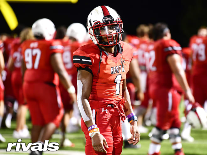 Auburn commit Jay Fair and Rockwall-Heath take on Rockwall on Friday night.