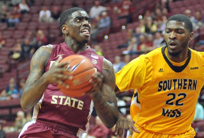 Sophomore forward Dwayne Bacon scored 11 first-half points in 12 minutes in Florida State's win over Southern Mississippi on Tuesday.