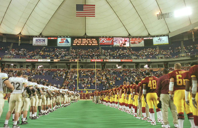 It was somber before kickoff at the Metrodome as the Boilermakers made their first road trip in 18 days after the 9/11 tragedy. 