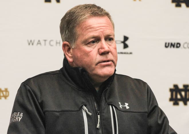 Brian Kelly’s last five classes were ranked 10, 20, 3, 11 and 11, and could be top 10 again in 2016.