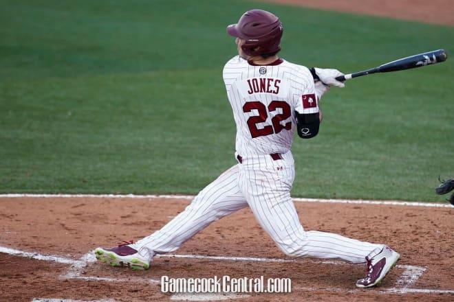Catcher John Jones leads the Gamecocks in hitting after 5 games 