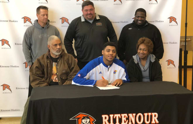 Williams signed with the Jayhawks last week