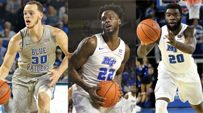 Led by their "Big 3," the Blue Raiders will look to make another run in this year's Big Dance.