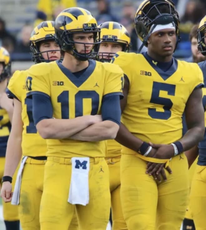 An update on the Michigan Wolverines' football quarterback battle