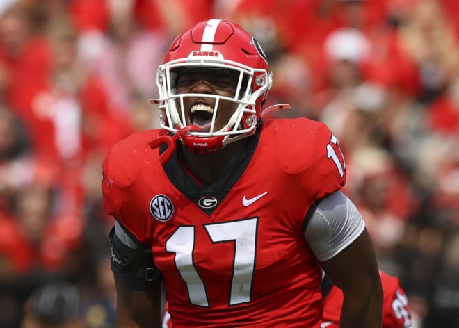 Georgia's Channing Tindall selected with 102nd pick in NFL draft