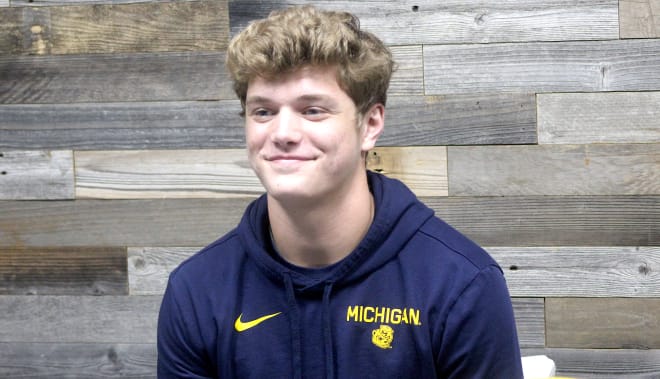 Rivals100 quarterback JJ McCarthy has signed with Michigan Wolverines football recruiting, Jim Harbaugh.
