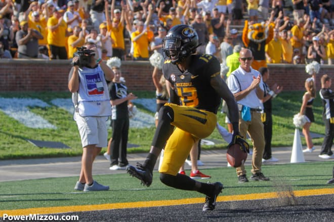 Freshman wide receiver Kam Scott could be poised to take on a starting role next season.