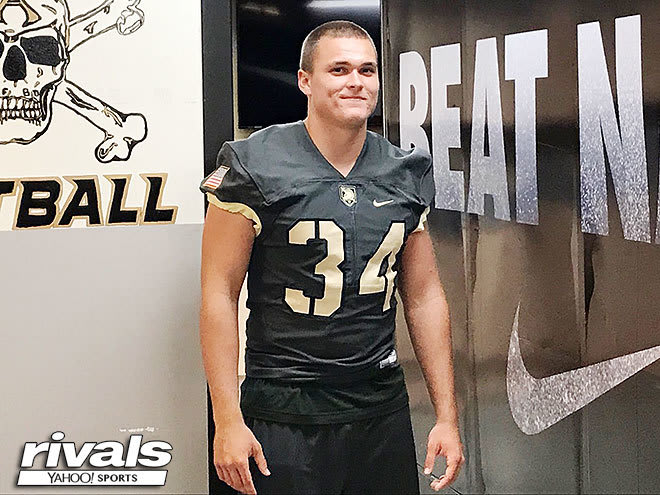 Rivals 3-star LB Brandon Mays and Army 2018 commit