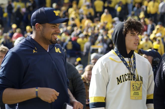 2024 Bellevue (Wash.) four-star tight end Hogan Hansen. 