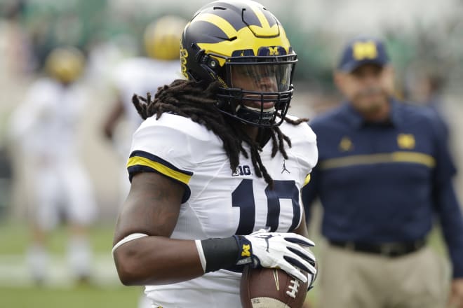 Michigan sophomore linebacker Devin Bush Jr. is one of 48 football players to make the Academic All-Big Ten Team.