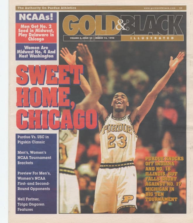 Robinson was at his best at Tournament time, helping the Boilermakers to the Sweet 16 in 1998 and '99 and to the Elite Eight in his senior season of 2000. 