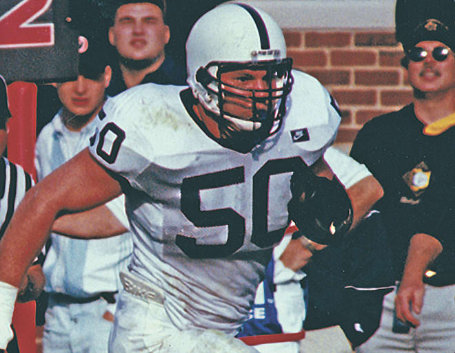 Penn State offensive lineman Jeff Hartings was part of a special recruiting class in 1991.
