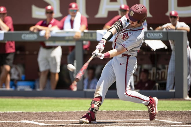 James Tibbs III's third home run Saturday in the 12th inning vs. UConn lifted FSU to its 24th College World Series in program history.