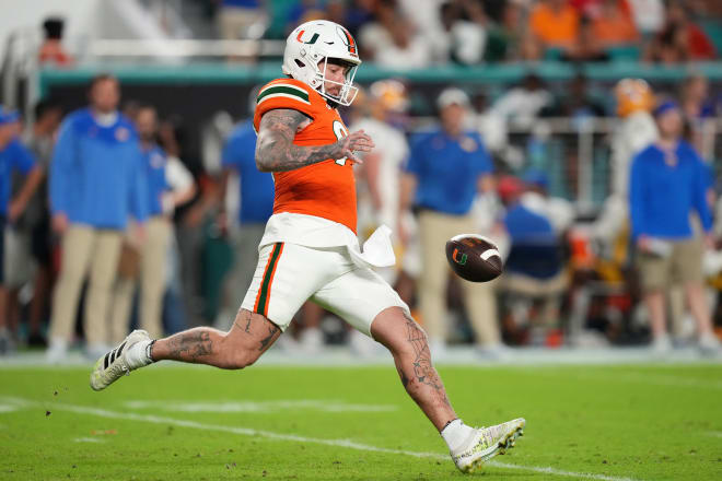 Miami Hurricanes 2023 NFL Draft Profile: P Lou Hedley - State of The U