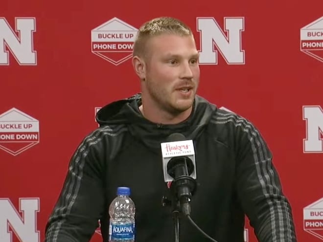 Nebraska LB coach Rob Dvoracek