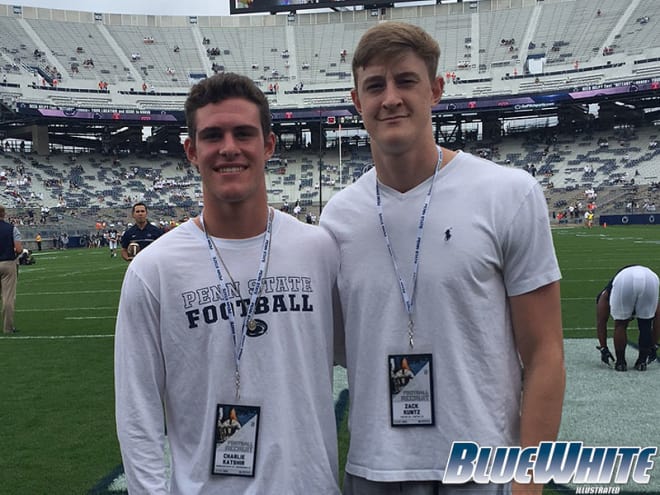 Katshir (left) is close friends with future PSU tight end Zack Kuntz.