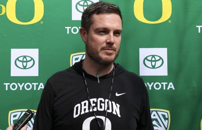 Everything Dan Lanning Said After Oregon's Second Spring Practice ...