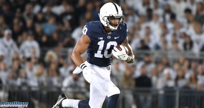 Penn State running back John Lovett has been a bigger part of the Nittany Lions' game plan in recent weeks. BWI photo/Steve Manuel