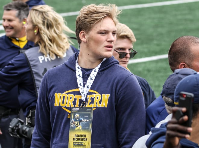 Three-star strongside defensive end Braiden McGregor is a huge piece of the 2020 class.