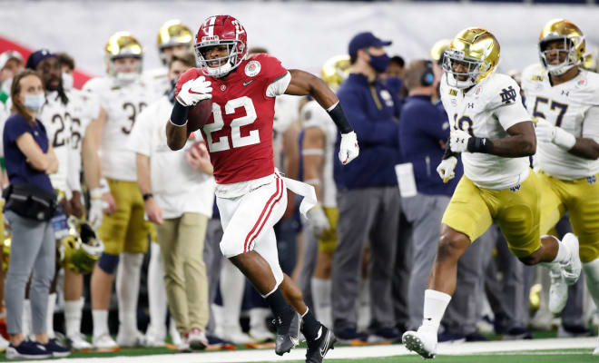 Notre Dame Fighting Irish football versus Alabama in the College Football Playoff