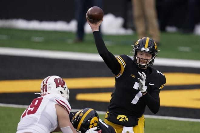 QB Spencer Petras must continue to progress for the Hawkeyes, says HawkeyeReport publisher Tom Kakert.