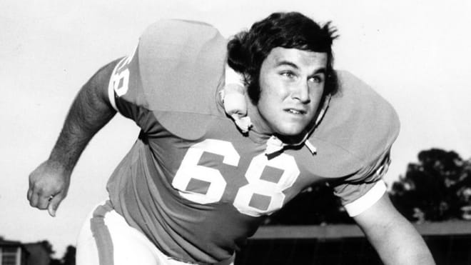 Ken Huff helped power some great Tar Heels' ground games in the 1970s and was one of the best UNC offensive lineman ever.