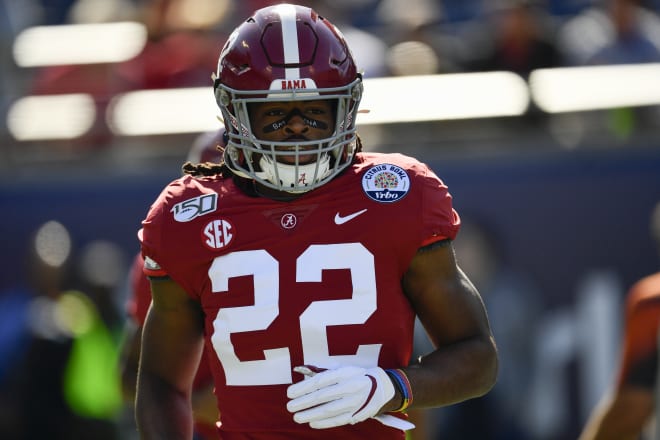 Alabama Crimson Tide running back Najee Harris. Photo | Getty Images